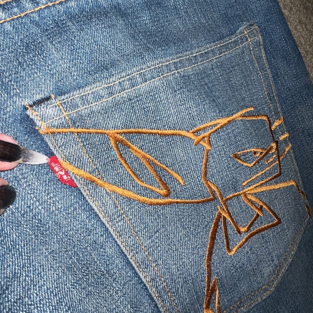 Levi x Futura Laboratories 39meg denim jacket and pant set 2005 - Picture 10 of 16